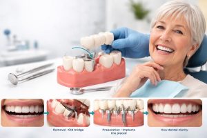 Can An Old Dental Bridges Be Replaced?