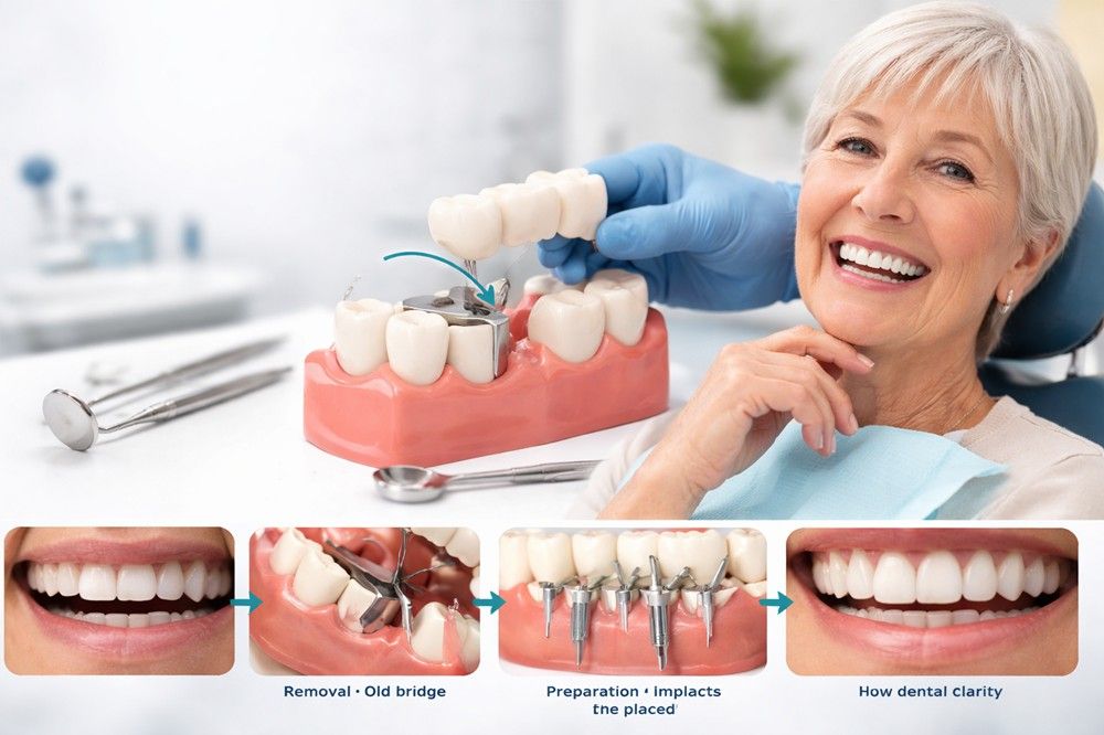 Can An Old Dental Bridges Be Replaced?